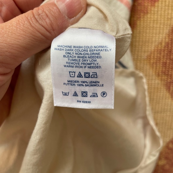 Lands End linen dress - Picture 4 of 7